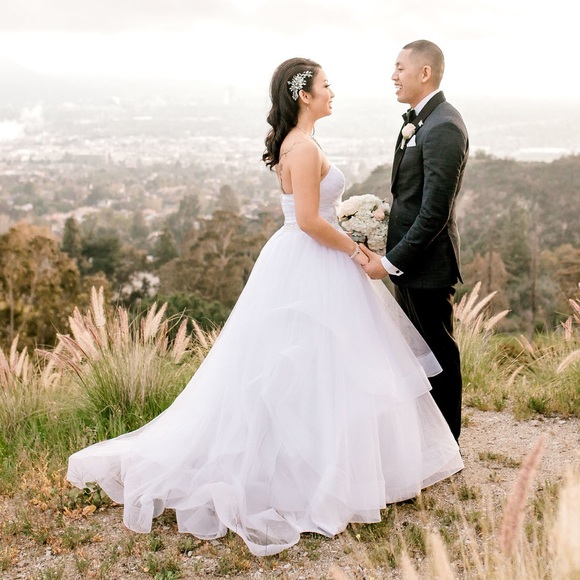 Ballgown wedding dress no brand but custom - Picture 7 of 7